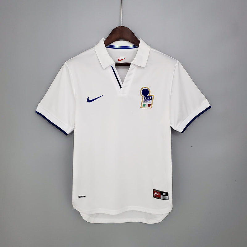 ITALY AWAY 1998 - NIKE RETRO MEN`S - WHITE