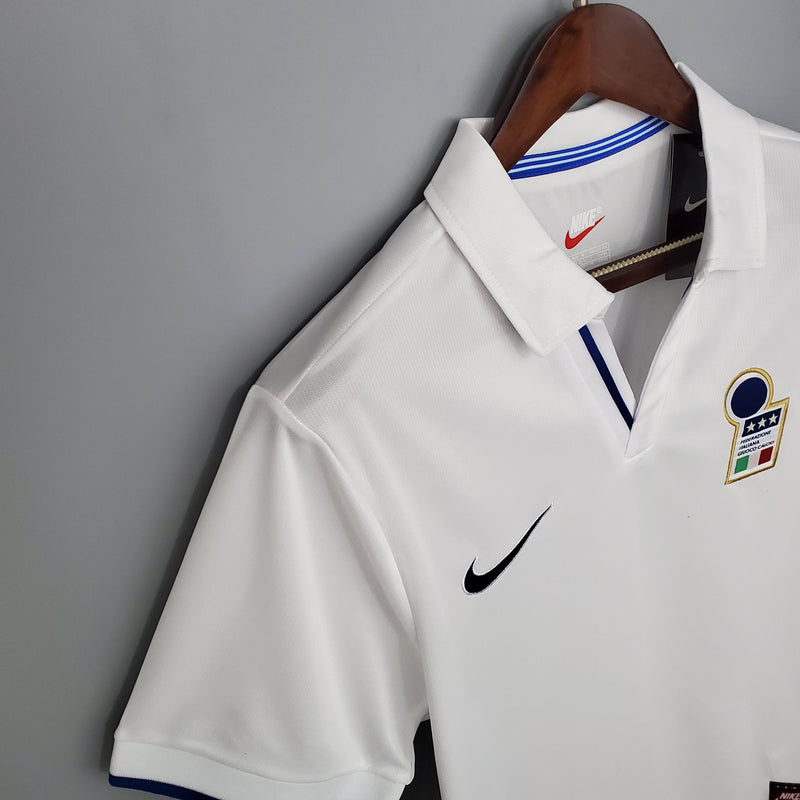 ITALY AWAY 1998 - NIKE RETRO MEN`S - WHITE