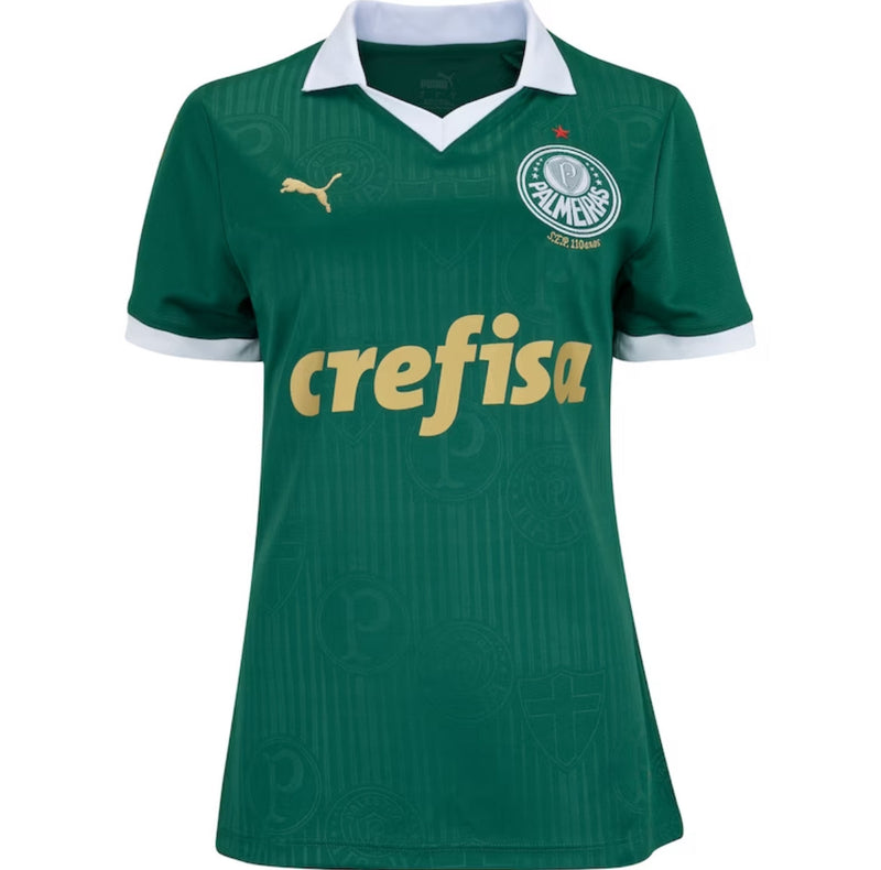 PALMEIRAS I 2024/25 VERDE - MODELO MULHER BABY LOOK