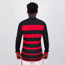 MANGA LONGA CR FLAMENGO I 2024/25 RUBRO-NEGRA - FAN VERSION