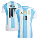 ARGENTINA I MESSI 10 2024/25 AZUL E BRANCO - VERSÃO FÃ