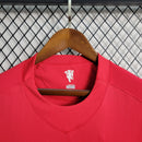 LONG SLEEVE MANCHESTER UNITED HOME 2007/08 - NIKE RETRO MEN`S - RED