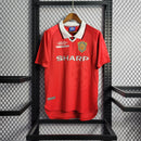 MANCHESTER UNITED HOME 1999/00 - UMBRO RETRO MEN`S - RED