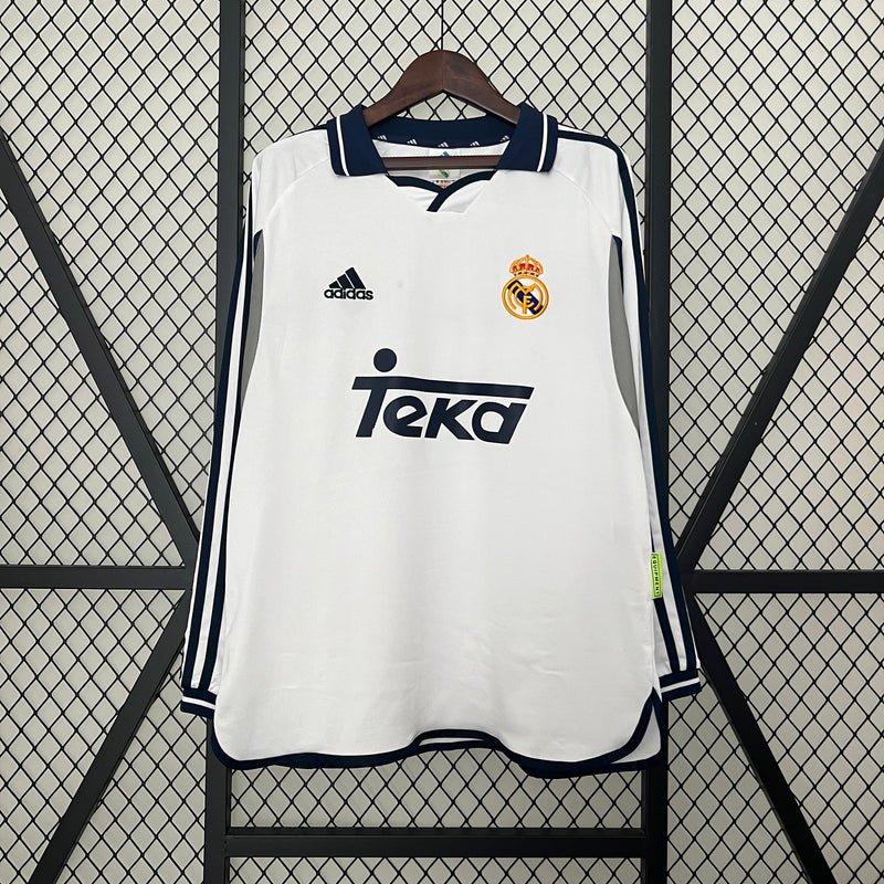 REAL MADRID I 00/01 HOMEM (RETRO) MANGA COMPRIDA