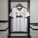 REAL MADRID HOME 2012/13 - ADIDAS RETRO MEN`S - WHITE/BLUE