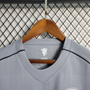 LONG SLEEVE MANCHESTER UNITED GOLEIRO 2007/08 - NIKE RETRO MEN`S - CINZA