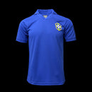 POLO BRASIL AWAY 1957 - RETRO MASCULINO - AZUL