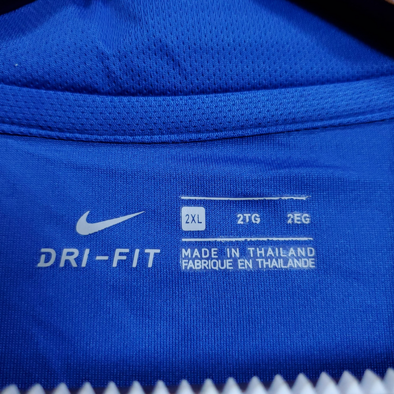 BRASIL AWAY 2002 - NIKE RETRO MEN`S - BLUE