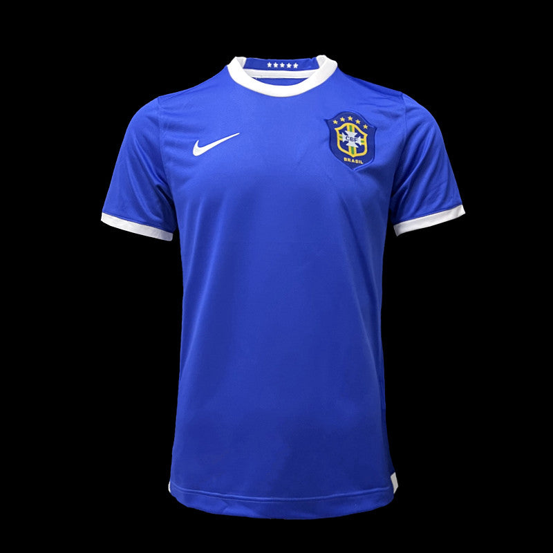 BRASIL AWAY 2006 - NIKE RETRO MEN`S - BLUE