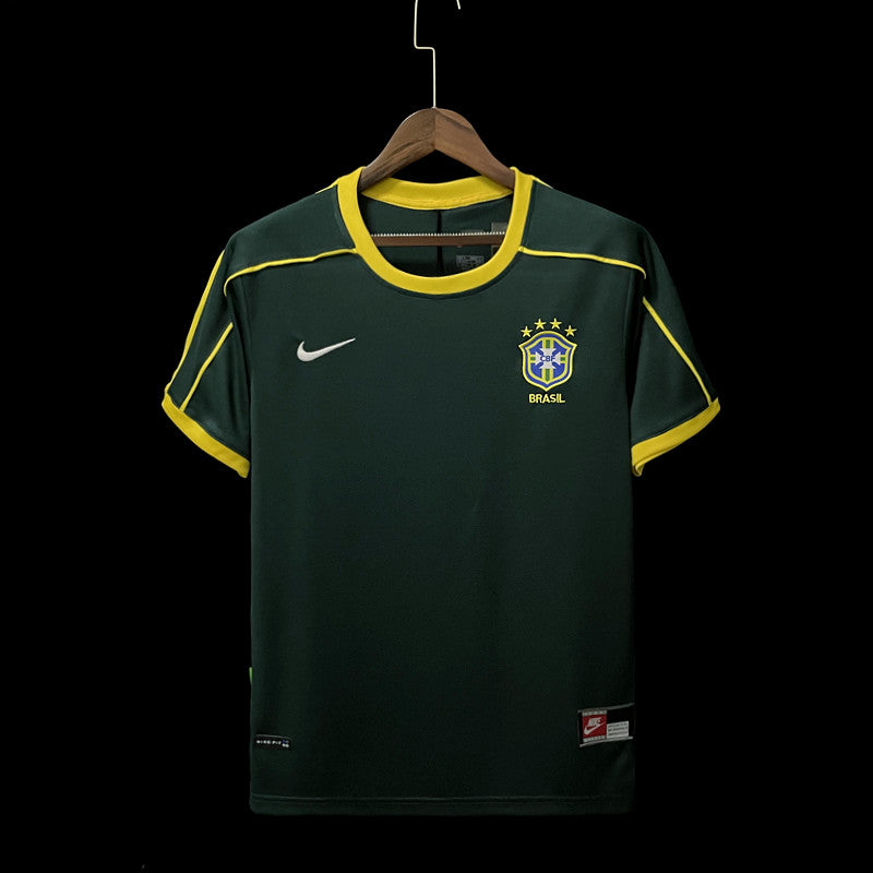 BRASIL GOLEIRO 1998 - NIKE RETRO MEN`S - GREEN/YELLOW