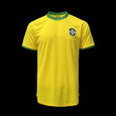 BRASIL HOME 1970 - RETRO MASCULINO - AMARELO/VERDE