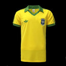 BRASIL HOME 1978 - ADIDAS RETRO MASCULINO - AMARELO/VERDE