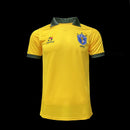 BRASIL HOME 1988 - TOPPER RETRO MASCULINO - AMARELO/VERDE