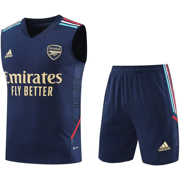 ARSENAL SLEEVELESS TRAINING KIT 23/24 - BLUE