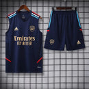 ARSENAL SLEEVELESS TRAINING KIT 23/24 - BLUE