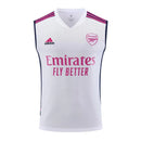 ARSENAL SLEEVELESS TRAINING KIT 23/24 - WHITE
