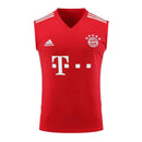 BAYERN MUNICH SLEEVELESS TRAINING KIT 23/24 - RED/WHITE