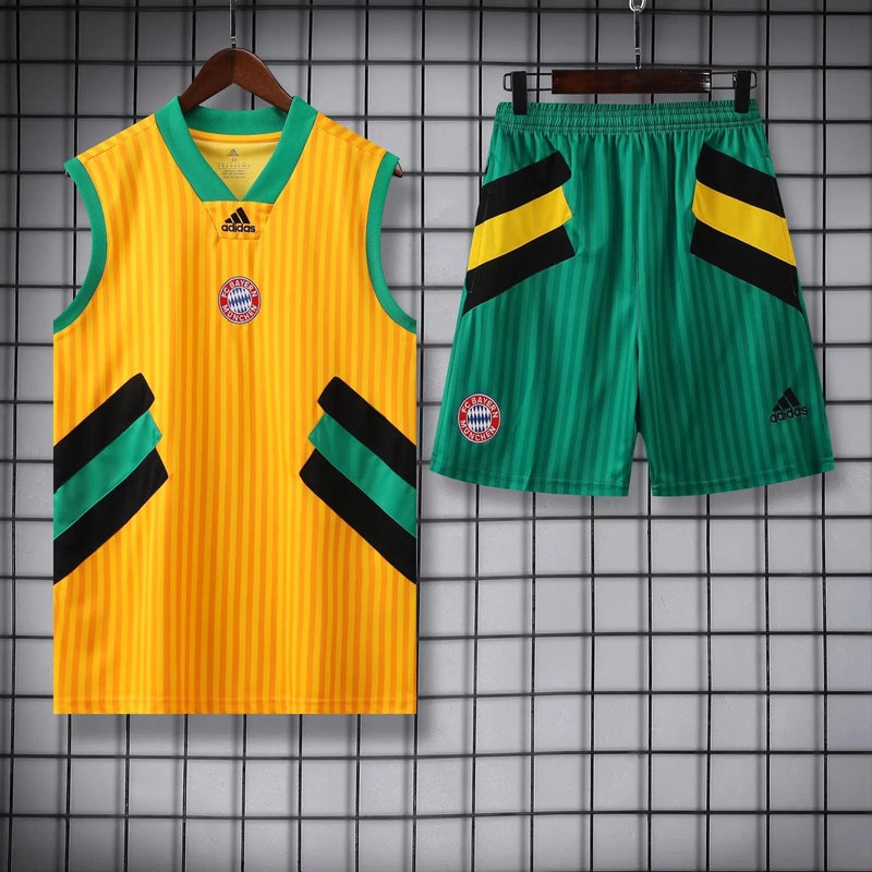 BAYERN MUNICH SLEEVELESS TRAINING KIT 23/24 - YELLOW