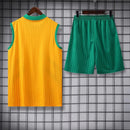 BAYERN MUNICH SLEEVELESS TRAINING KIT 23/24 - YELLOW