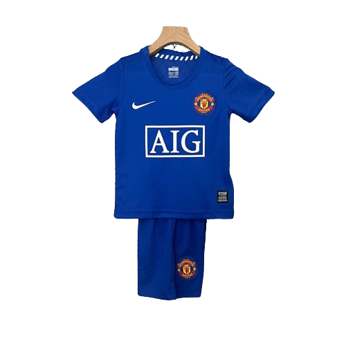 KIDS KIT RETRO MANCHESTER UNITED 2008/09 FAN
