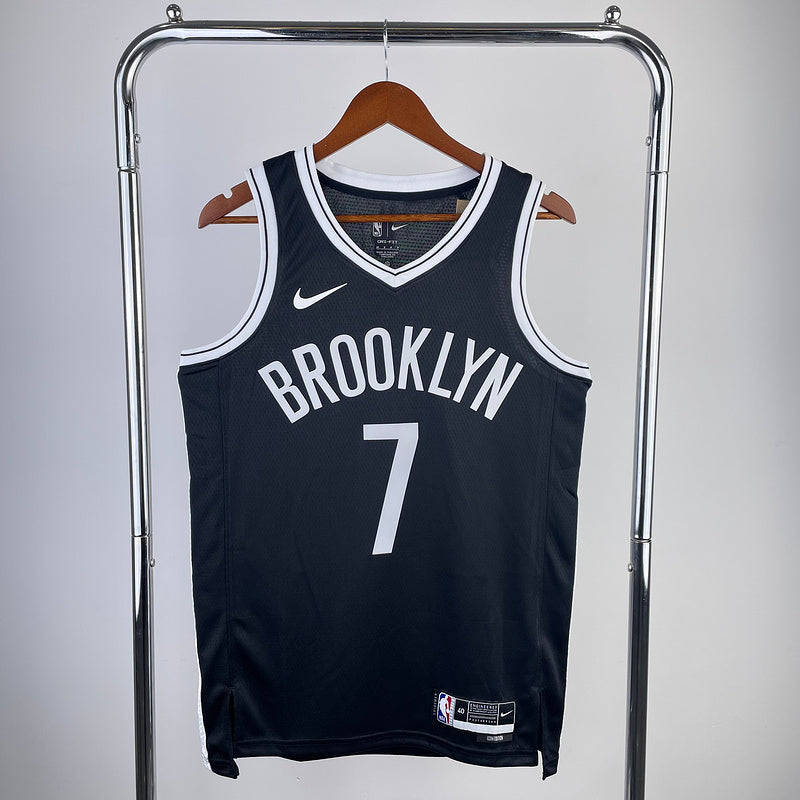 NBA BROOKLYN NETS KEVIN DURANT 7 PRETO