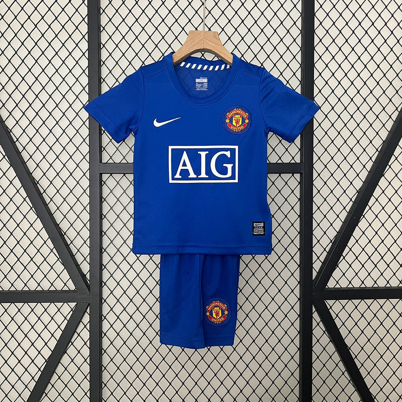 KIDS KIT RETRO MANCHESTER UNITED 2008/09 FAN