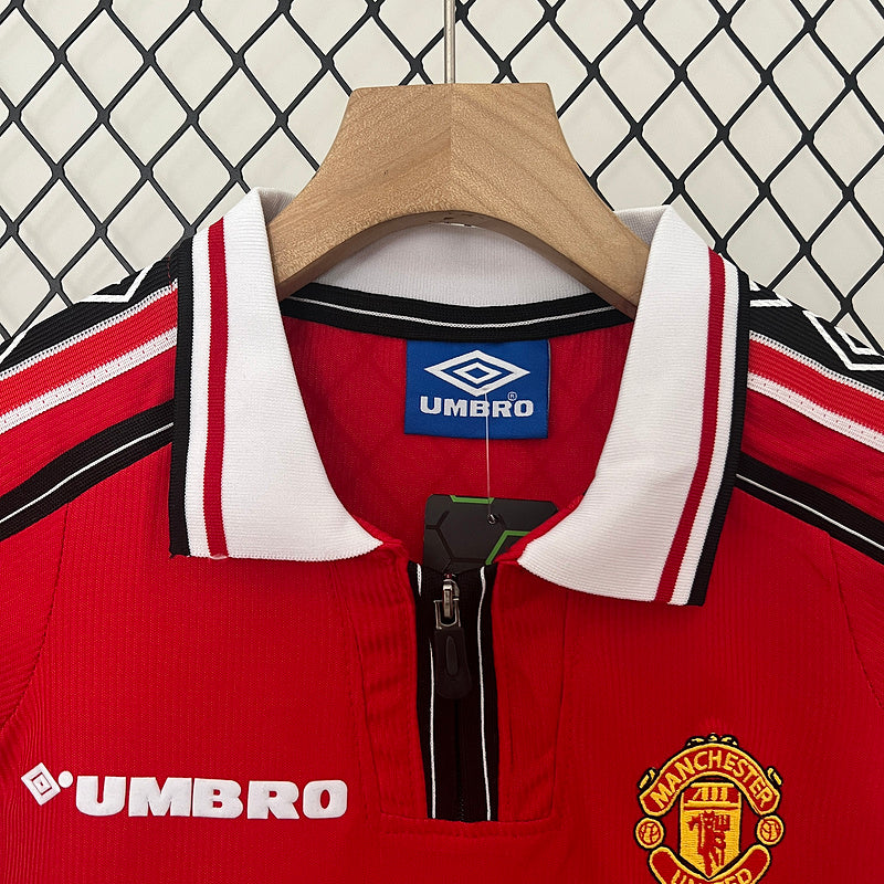 KIT INFANTIL RETRO MANCHESTER UNITED 1998/99 FÃ