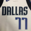 NBA DALLAS MAVERICKS DONCIC 77 WHITE
