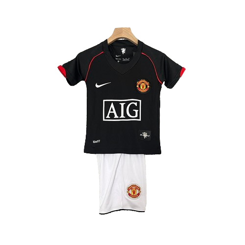 KIDS KIT RETRO MANCHESTER UNITED 2007/08 - FAN