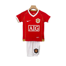 KIDS KIT RETRO MANCHESTER UNITED 2006/07 FAN
