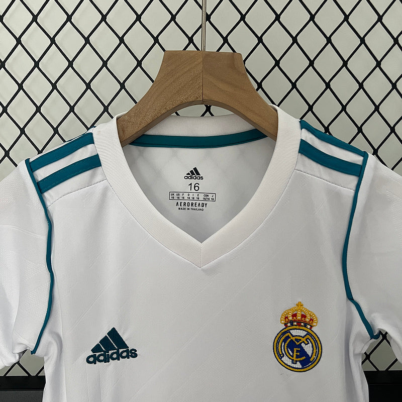 KIDS KIT RETRO REAL MADRID 2017/18 - FAN