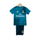KIT INFANTIL RETRO REAL MADRID 2017/18 - FÃ