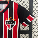 SAO PAULO II 2024/25 TRICOLOR - VERSÃO FÃ - KIT INFANTIL