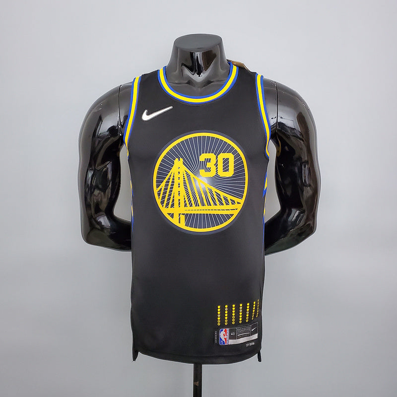 NBA GOLDEN STATE WARRIORS CURRY 30 PRETO
