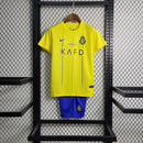 KIT KIDS AL NASSR 2023/24 AMARELO - FÃ