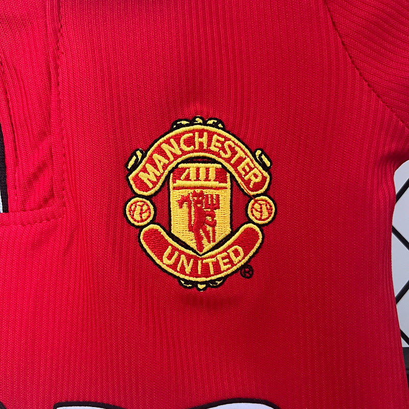 KIT INFANTIL RETRO MANCHESTER UNITED 1998/99 FÃ