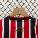 SAO PAULO II 2024/25 TRICOLOR - VERSÃO FÃ - KIT INFANTIL