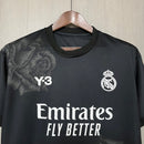 REAL MADRID GOLEIRO Y-3 LV 2024/25 BLACK - FAN VERSION
