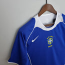 BRASIL AWAY 2004/06 - NIKE RETRO MASCULINO - AZUL/BRANCO