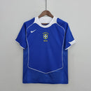 BRASIL AWAY 2004/06 - NIKE RETRO MASCULINO - AZUL/BRANCO