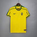 BRASIL HOME 1998 - NIKE RETRO MASCULINO - AMARELO/VERDE
