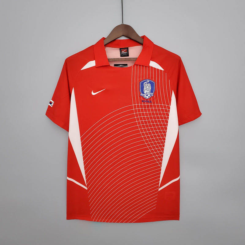 COREIA DO SUL 2002 - NIKE RETRO MEN`S - VERMELHO/BRANCO