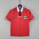 DINAMARCA HOME 1998 - UMBRO RETRO MASCULINO - VERMELHO/BRANCO