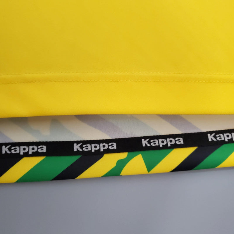 JAMAICA HOME 1998 - KAPPA RETRO MASCULINO - AMARELO/VERDE