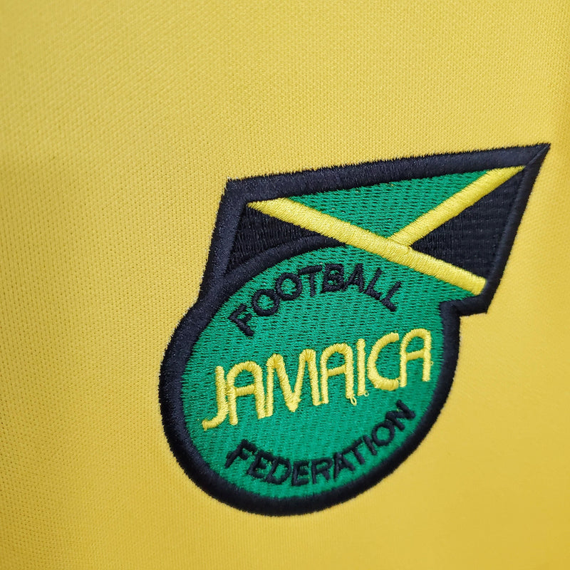JAMAICA HOME 1998 - KAPPA RETRO MASCULINO - AMARELO/VERDE
