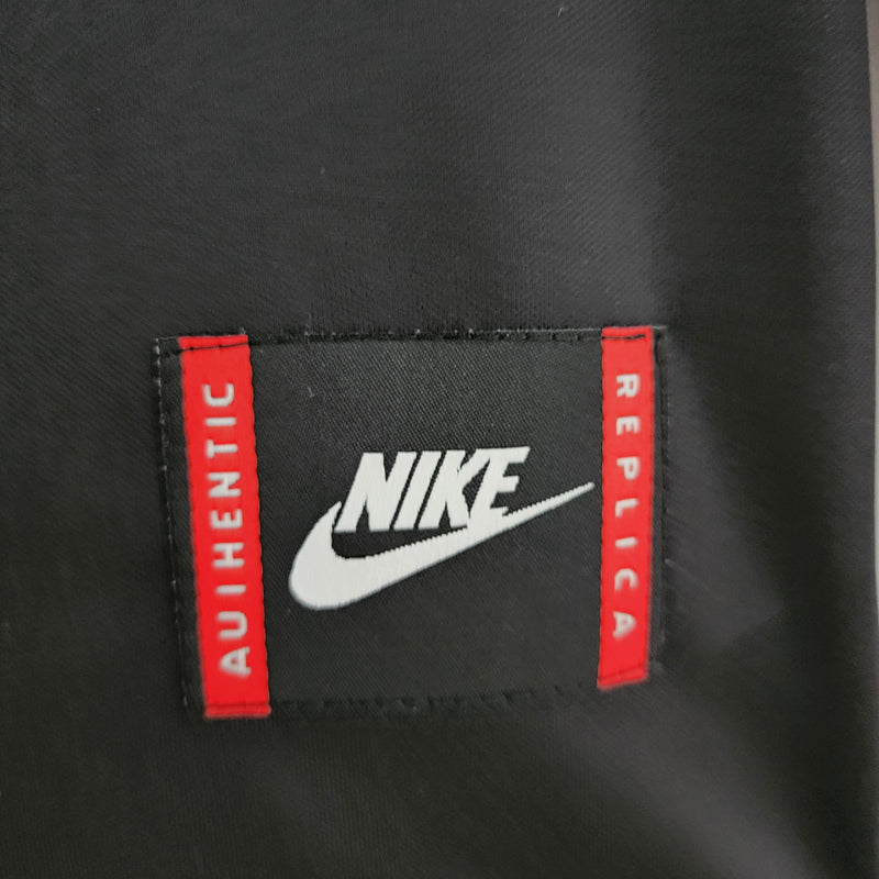 MANGA LONGA COLO-COLO AWAY 1995 - NIKE RETRO MASCULINO - PRETO/BRANCO