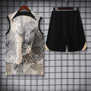 CHELSEA SLEEVELESS TRAINING KIT 23/24 - BEIGE