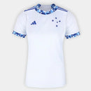 CRUZEIRO II 2024/25 WHITE - MODELO WOMEN BABY LOOK