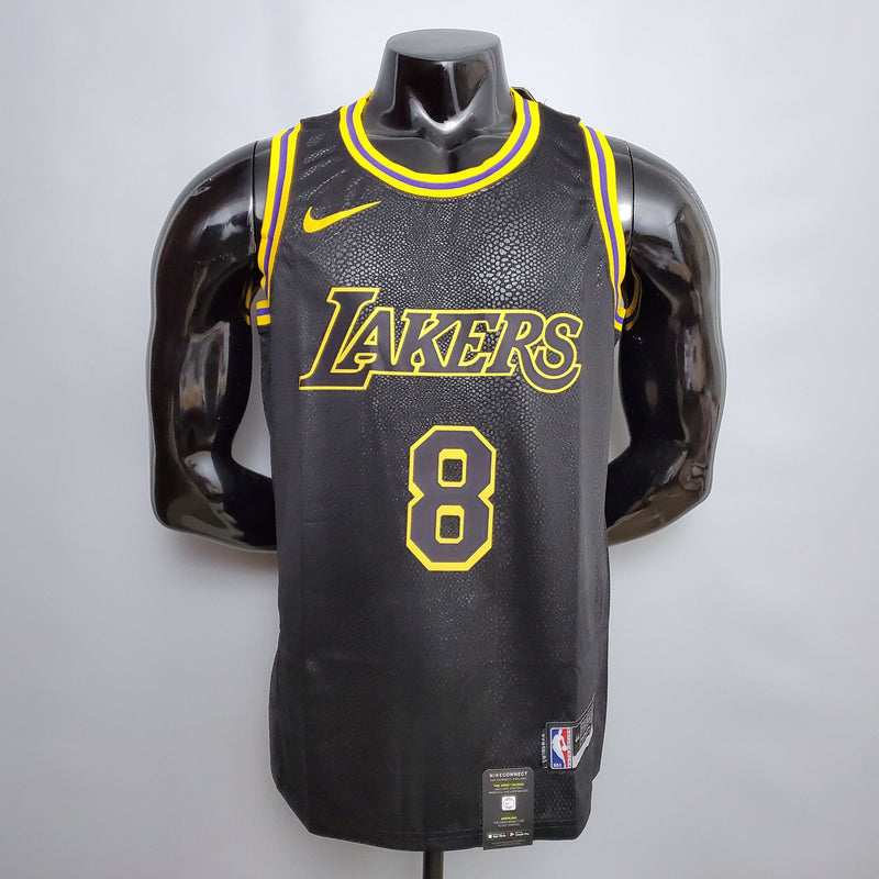 CAMISA NBA LAKERS #8 #24 DEPOIS/ANTES DA IMPRESSÃO DE COBRA DO BRYANT - 23/24