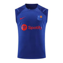 FC BARCELONA SLEEVELESS TRAINING KIT 23/24 - BLUE